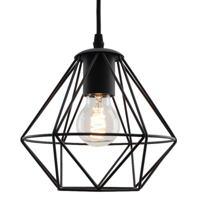 Industri fönsterlampa svart, Jochem