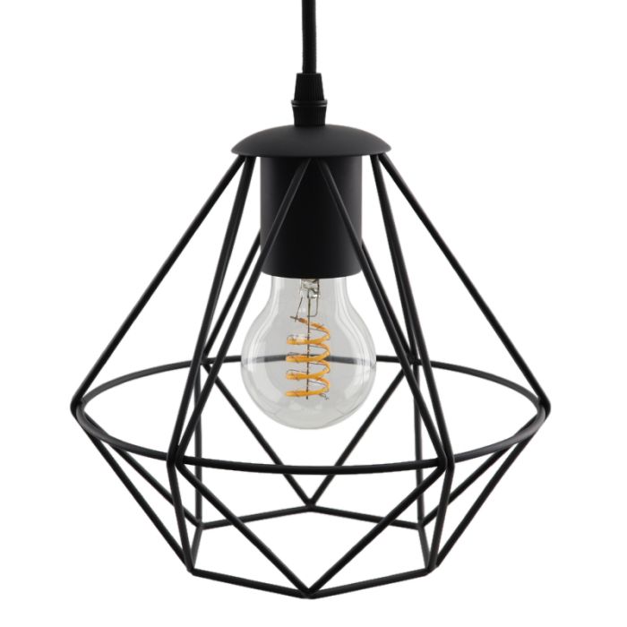 Industri fönsterlampa svart, Jochem