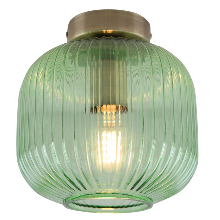 Retro taklampa grön, Charlois