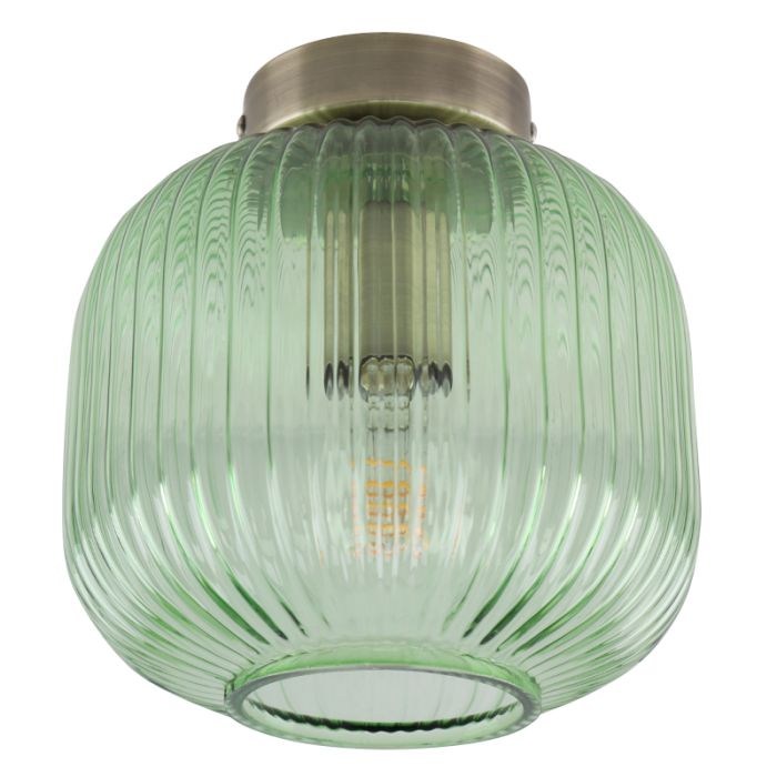 Retro taklampa grön, Charlois