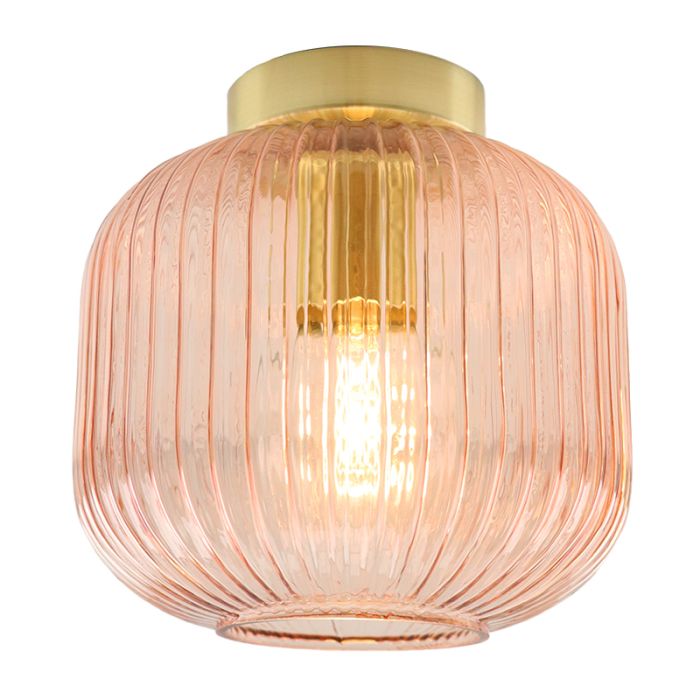 Retro taklampa rosa, Charlois