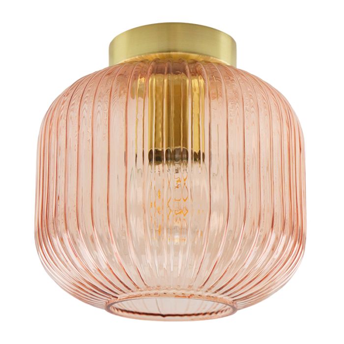 Retro taklampa rosa, Charlois