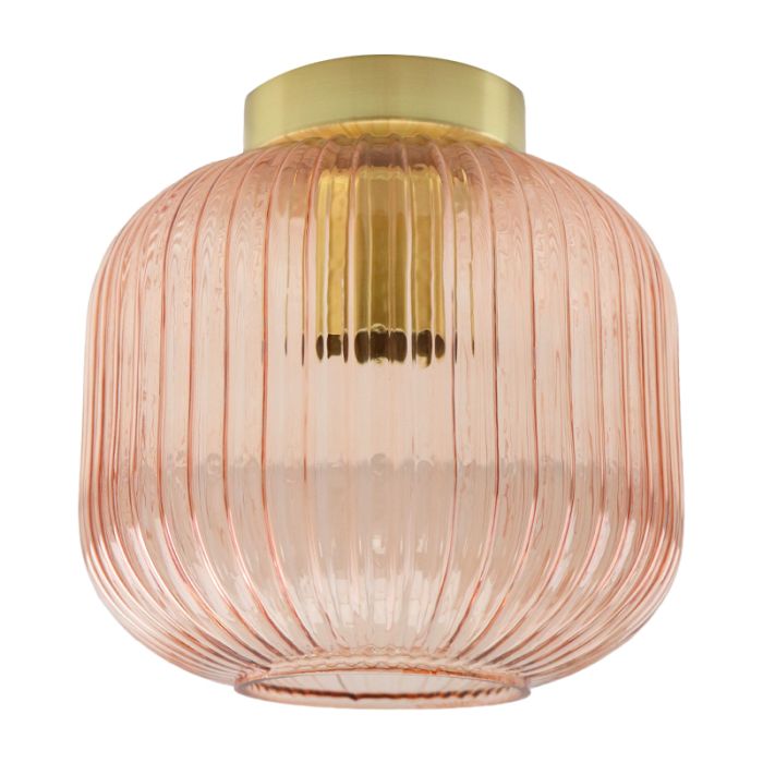 Retro taklampa rosa, Charlois