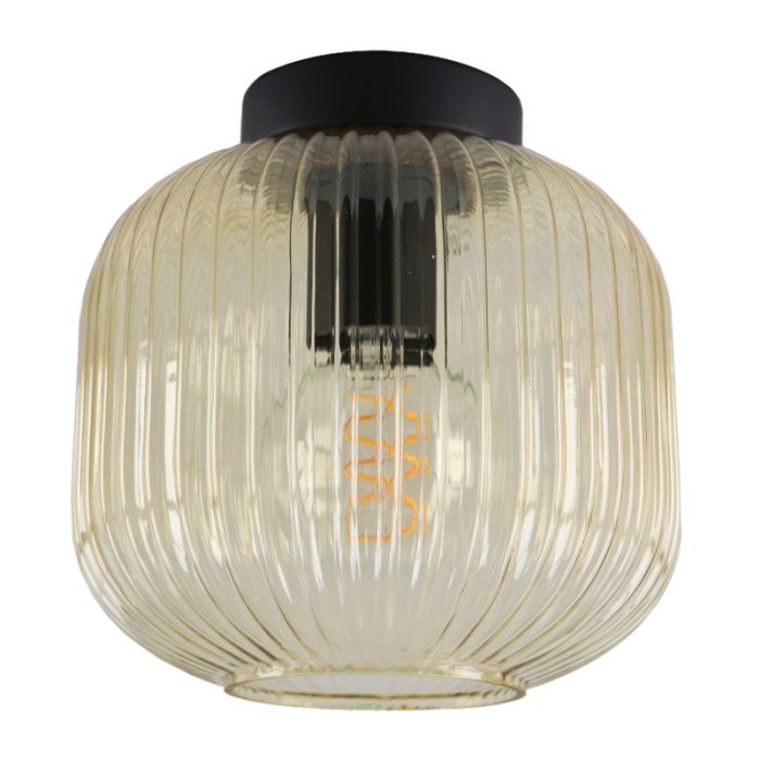 Retro taklampa bärnstensfärgad, Charlois