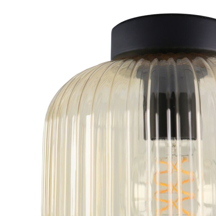 Retro taklampa bärnstensfärgad, Charlois