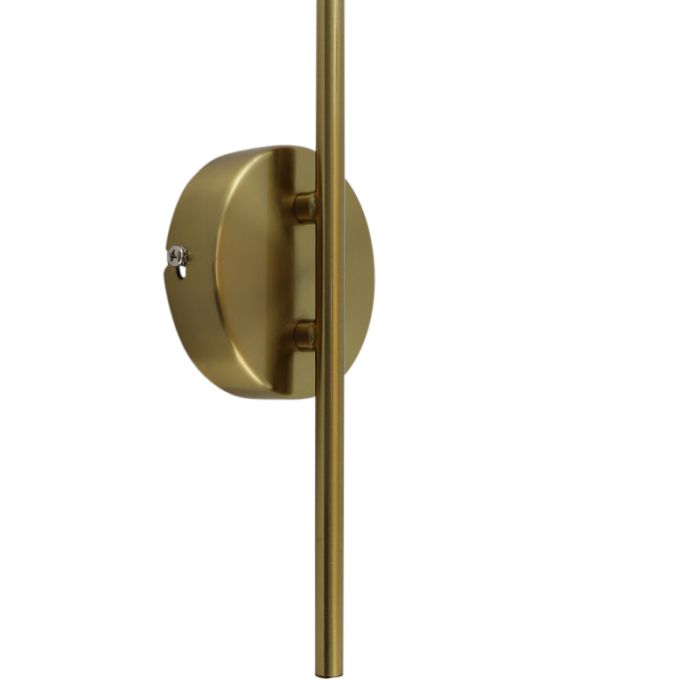 Design vägglampa bärnstensfärgad, Charlois