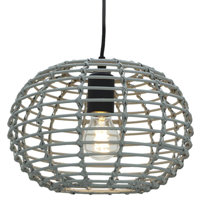 Rotting fönsterlampa grå, Roza