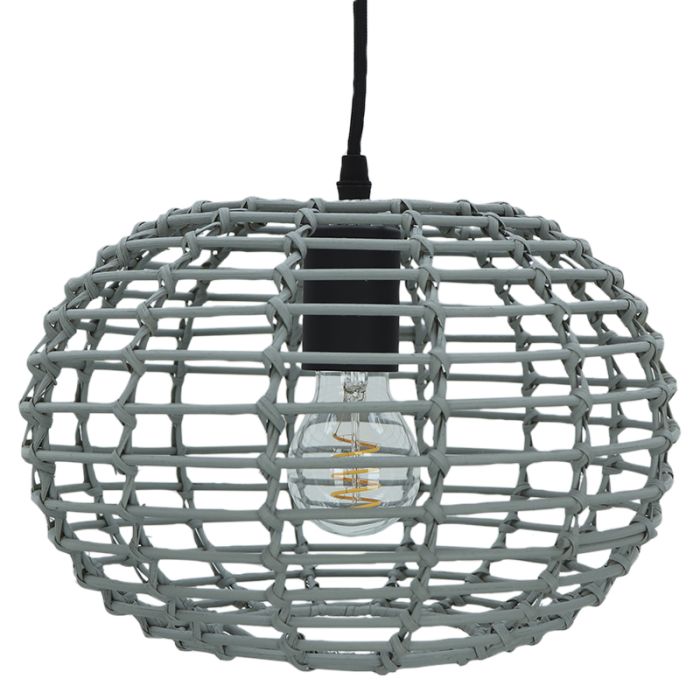 Rotting fönsterlampa grå, Roza
