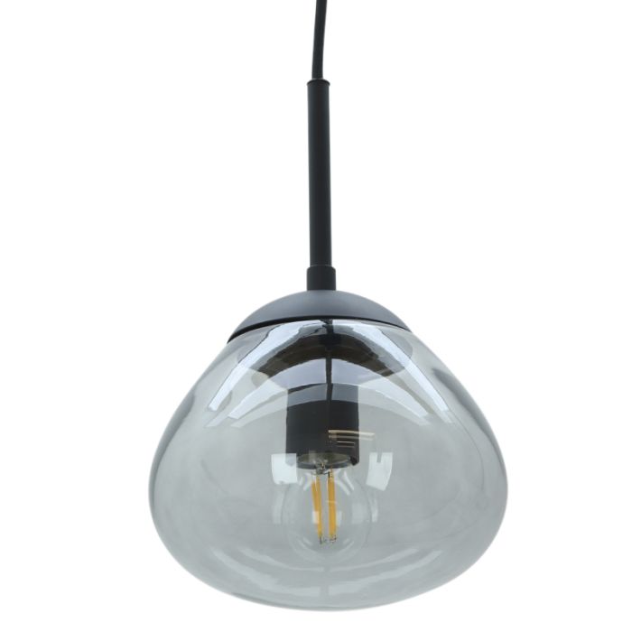 Design fönsterlampa grå, Sedef