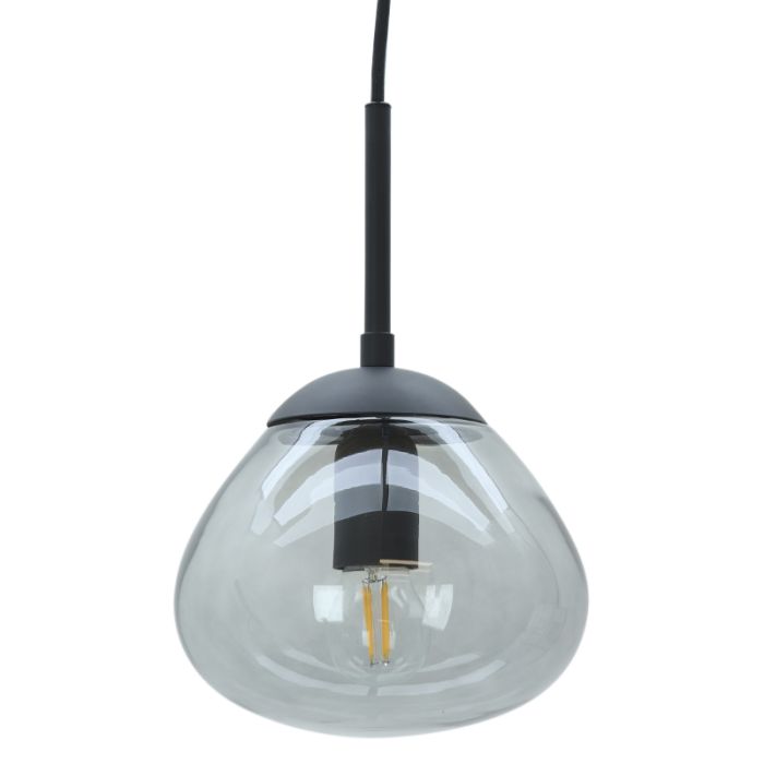 Design fönsterlampa grå, Sedef