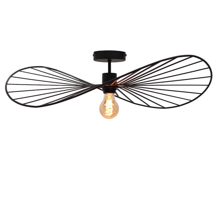 Modern taklampa svart, Jolinda