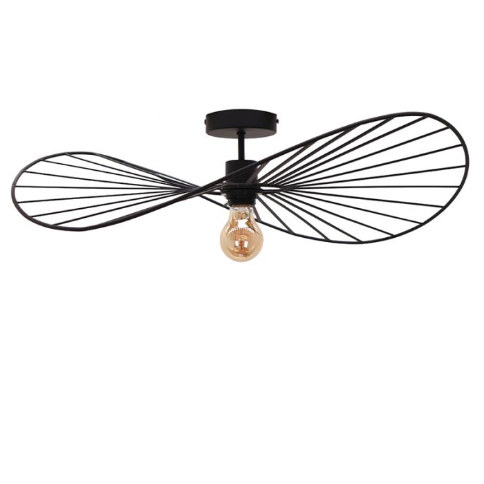 Modern taklampa svart, Jolinda