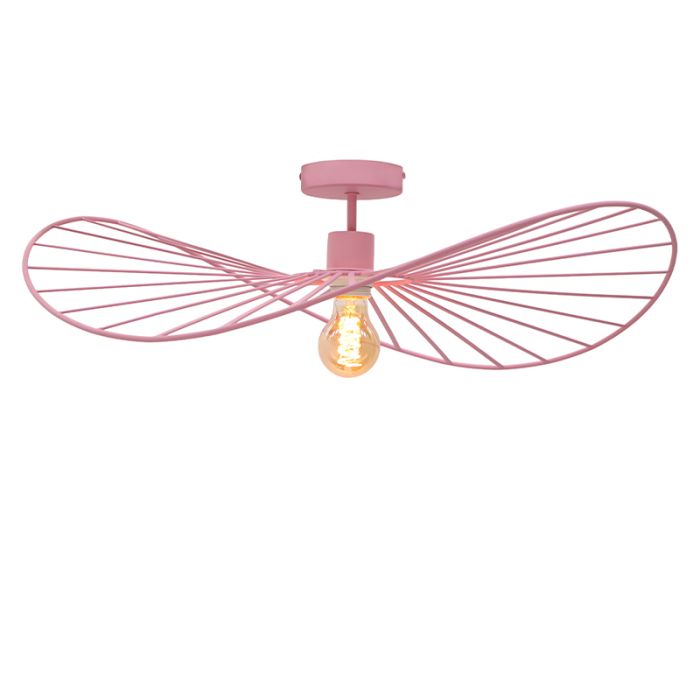 Modern taklampa rosa, Jolinda