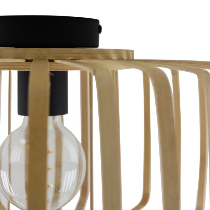 Bambu taklampa brun, Tina