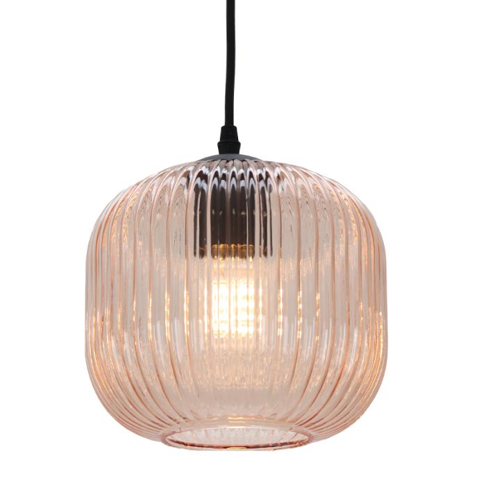 Design fönsterlampa rosa, Charlois