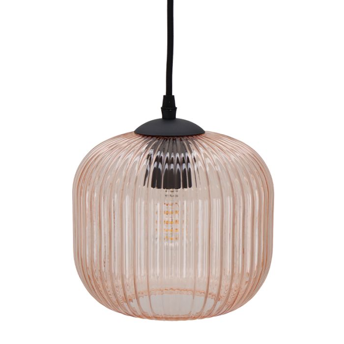 Design fönsterlampa rosa, Charlois