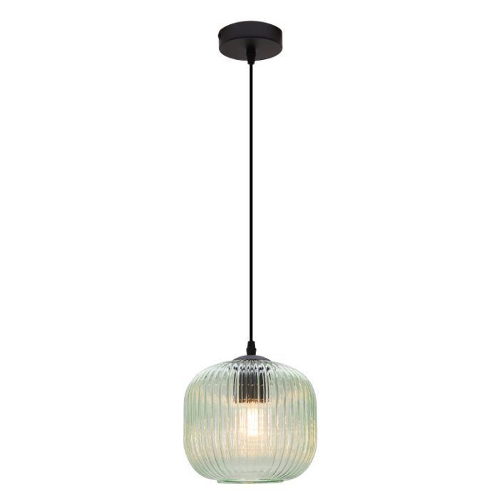 Design fönsterlampa grön, Charlois