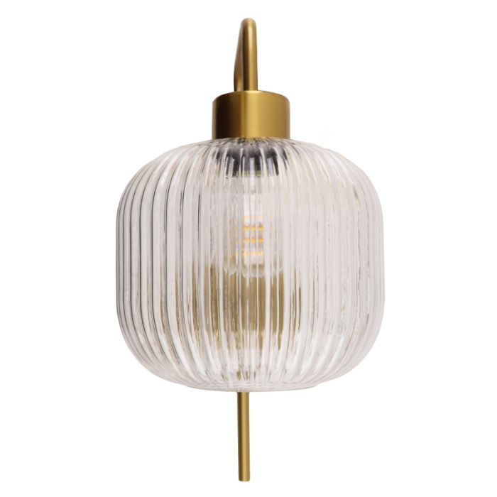 Design vägglampa transparent, Charlois