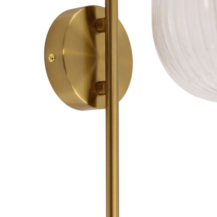Design vägglampa transparent, Charlois