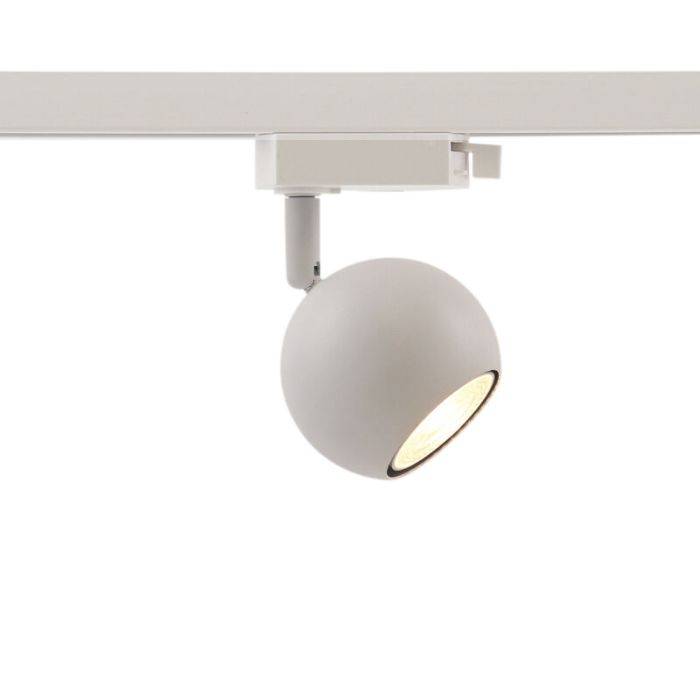 Modern 1 fas spotlight skena vit, Alco