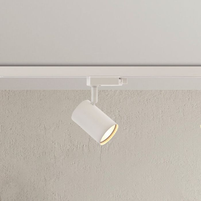 Modern 1 fas spotlight skena vit, Elena