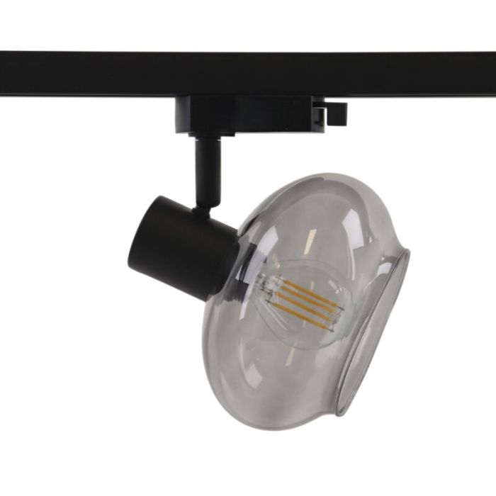 Design 1 fas spotlight skena grå, Skip