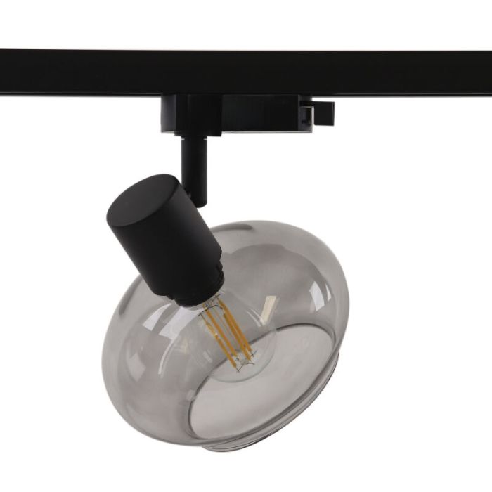 Design 1 fas spotlight skena grå, Skip