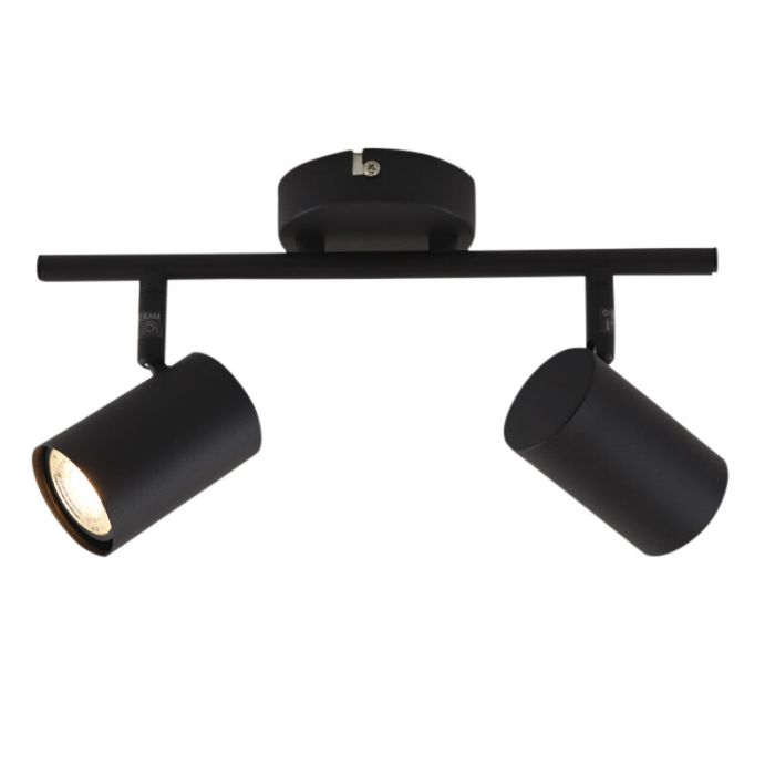 Modern spotlight tak svart, Elena