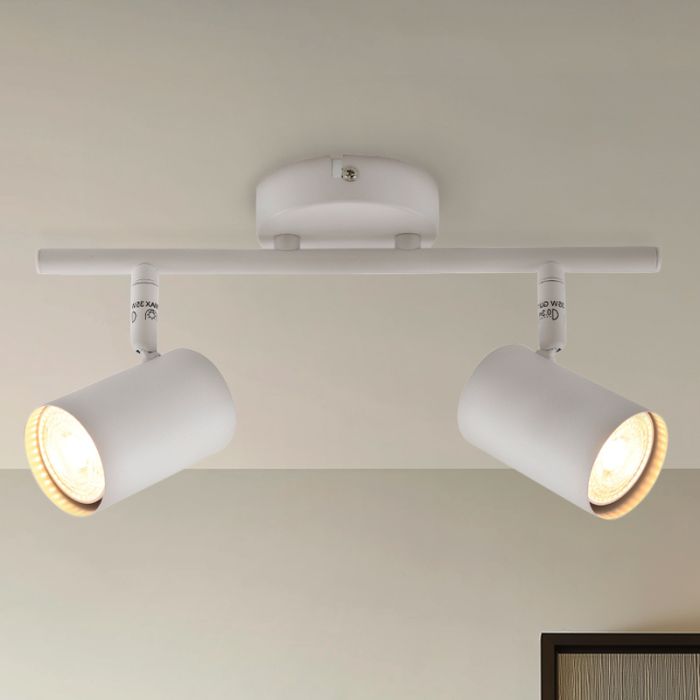 Modern spotlight tak vit, Elena