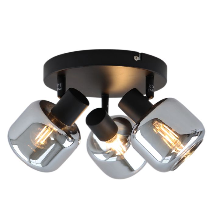 Modern spotlight tak svart, Craig