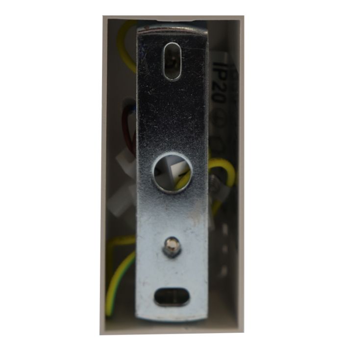 Modern vägglampa vit, Nadi