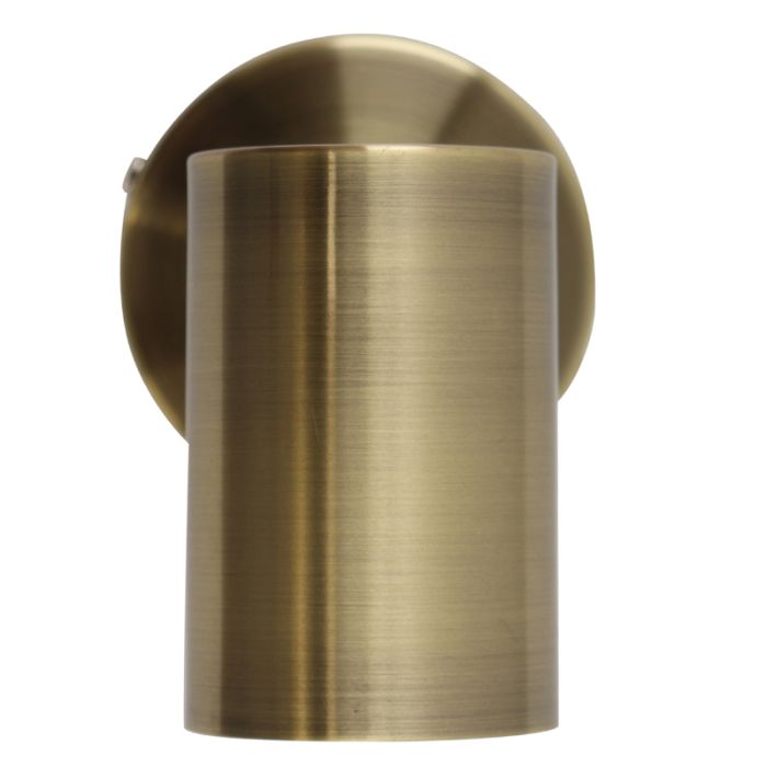 Modern vägglampa brons, Elena, med brytare