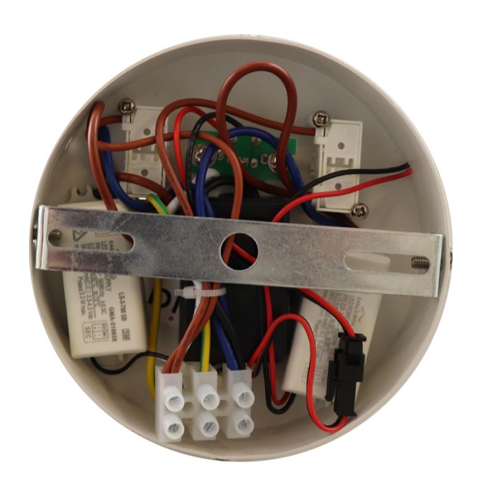 Modern vägglampa vit, Alec, 9W, 3000K LED, med brytare