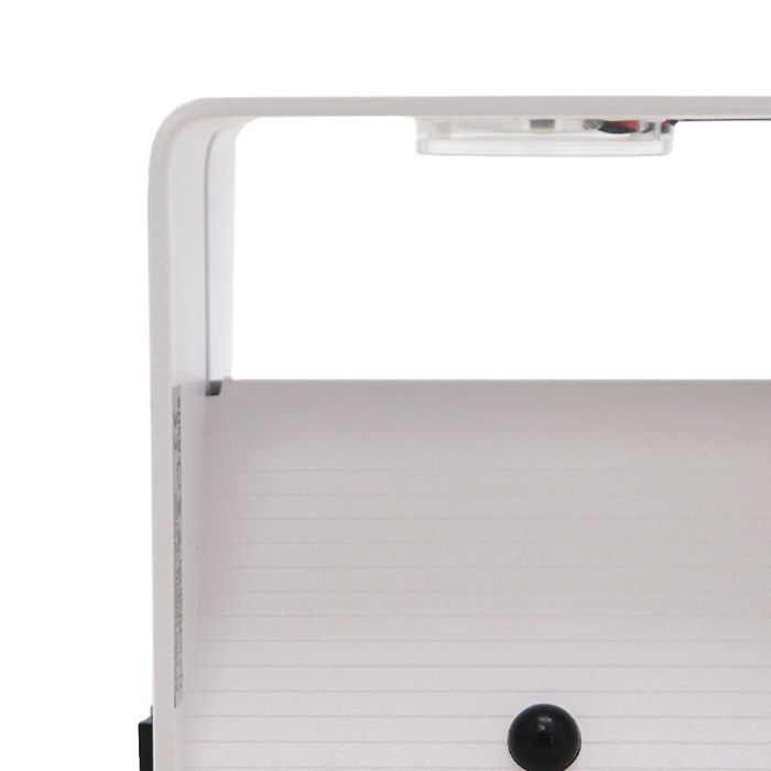 Uppladdningsbar up down vägglampa vit, Dion, 1W, 2700K LED, IP44, rörelsesensor