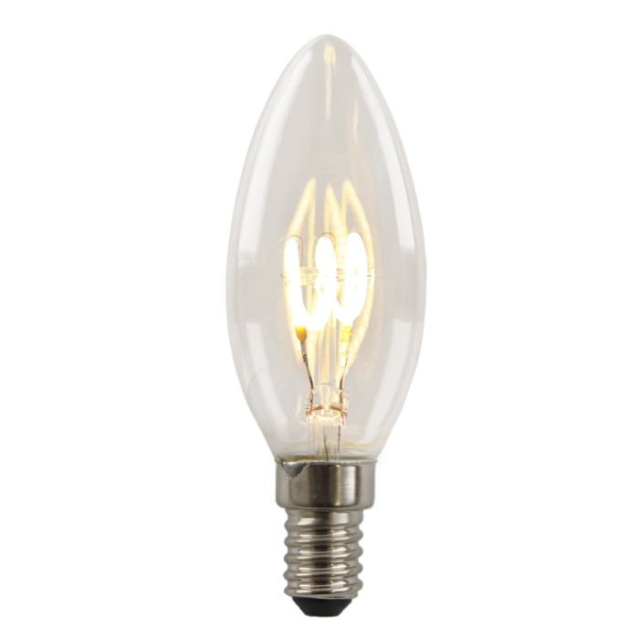 Dimbar Olucia E14 kronljuslampa LED Tuelo, 2W, 2700K