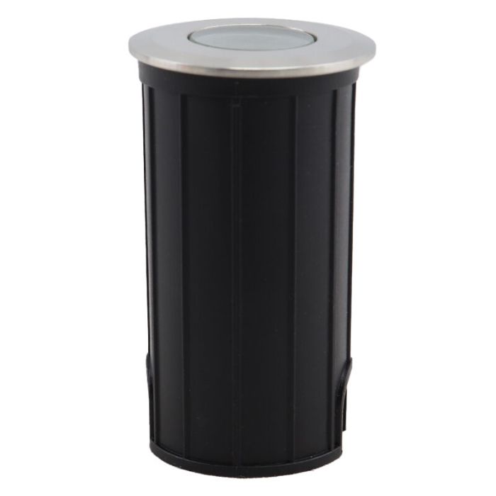 Aluminium decklight krom, Catamarca, 3W, 3000K LED, IP68