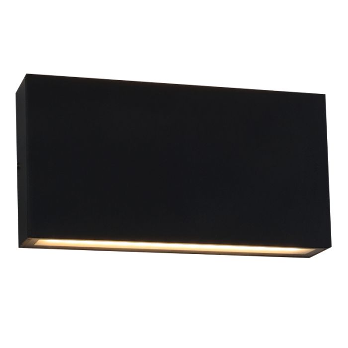 Modern utelampa svart, Cailey, 10W, 3000K LED, IP54