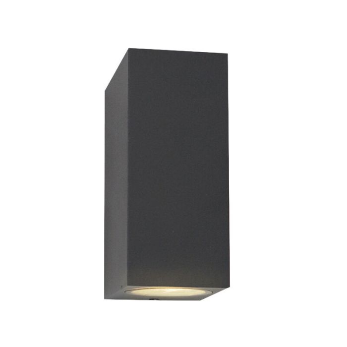 Modern utelampa antracit, Corella, IP44