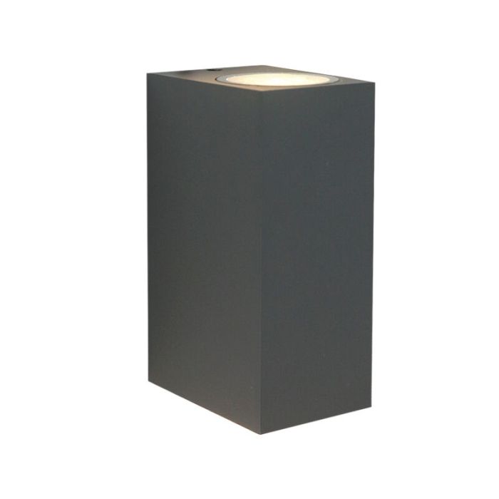 Modern utelampa antracit, Corella, IP44
