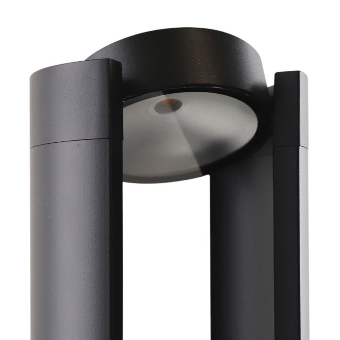 Modern utelampa svart, Mason, 10W, 3000K LED, IP54