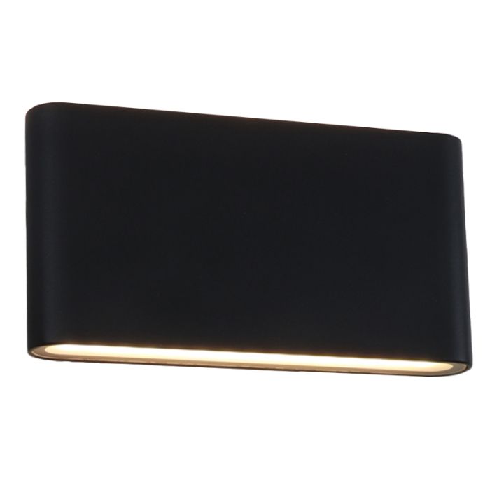 Modern utelampa svart, Cailey, 10W, 3000K LED, IP54