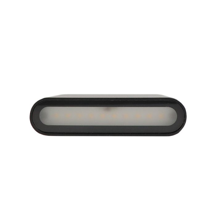 Modern utelampa svart, Cailey, 6W, 3000K LED, IP54
