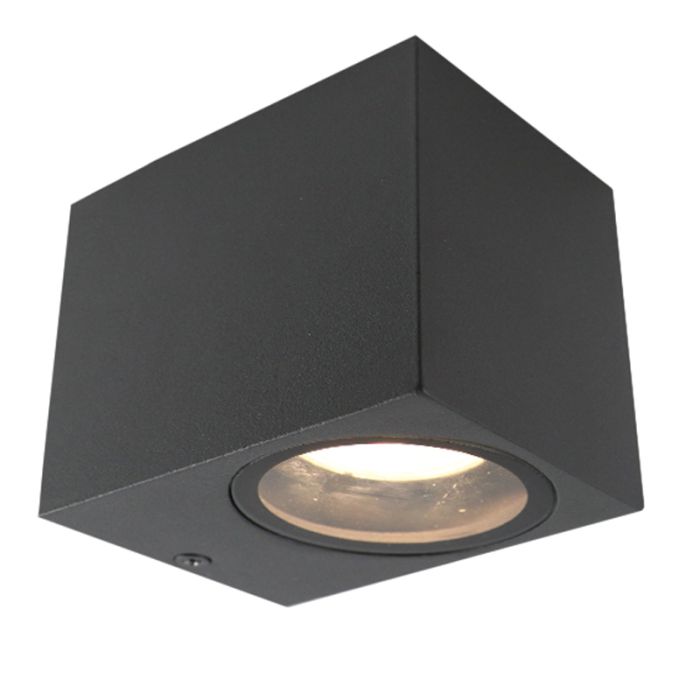 Modern utelampa antracit, Corella, IP44