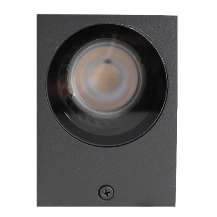 Modern utelampa antracit, Corella, IP44