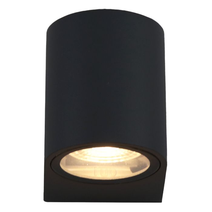 Modern utelampa svart, Corina, IP44