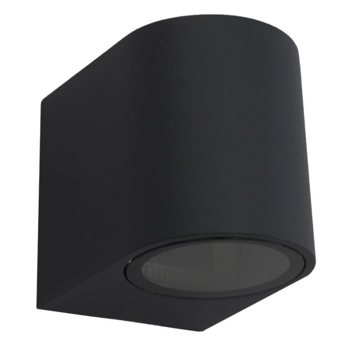 Modern utelampa svart, Corina, IP44