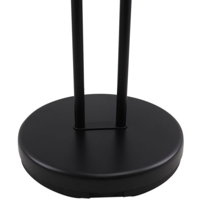 Modern läslampa golv svart, Salvador, 18W, 3000K LED, med brytare