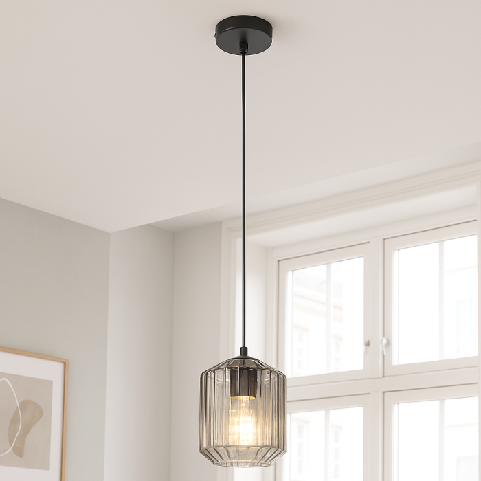 Retro fönsterlampa transparent, Jisca