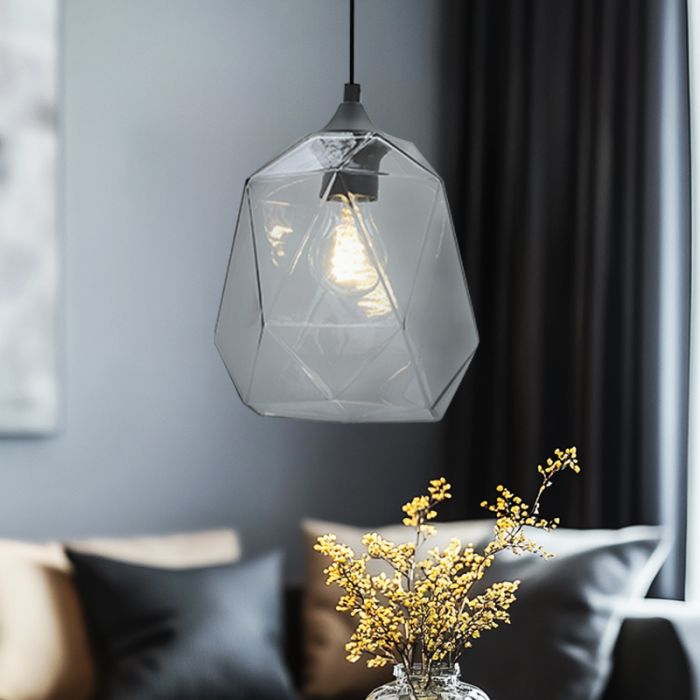 Retro fönsterlampa transparent, Jian