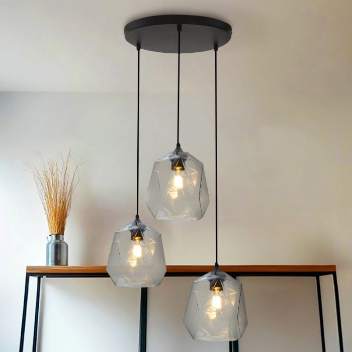 Retro fönsterlampa transparent, Jian